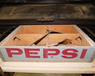 Wooden Pepsi Crate
