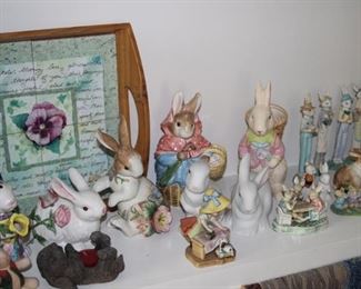 Selection of rabbits.