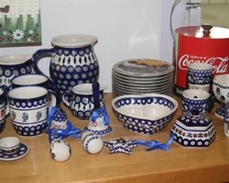 Pottery from Poland.