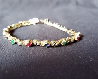 14 karat gold bracelet https://ctbids.com/#!/description/share/171856