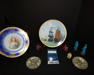 A passage to china collector's plate, statues and plates. https://ctbids.com/#!/description/share/171863