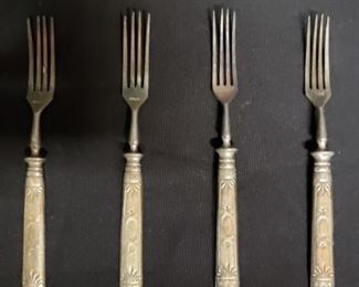 Antique Celestial Stahl forks https://ctbids.com/#!/description/share/171866