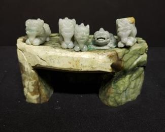 Miniature dragons with display stand   https://ctbids.com/#!/description/share/171938