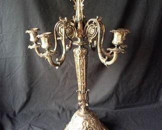 Oversized Antique Ornate Candlelabra https://ctbids.com/#!/description/share/171943