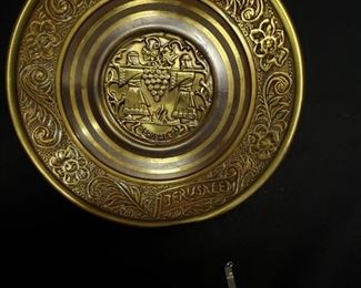 Plate and charm from Jerusalem  https://ctbids.com/#!/description/share/171948