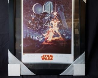 Signed Star Wars Print https://ctbids.com/#!/description/share/171958