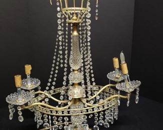 Vintage Chandelier lamp https://ctbids.com/#!/description/share/171969