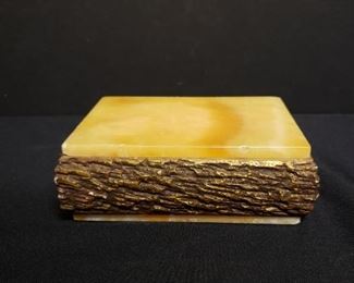 Vintage Italian Alabaster jewelry box https://ctbids.com/#!/description/share/171971