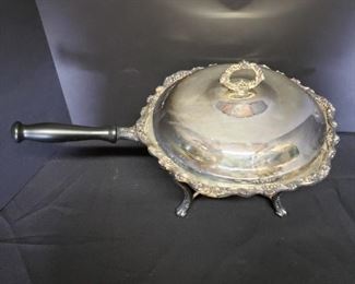 Vintage ornate chaffing dish https://ctbids.com/#!/description/share/171974