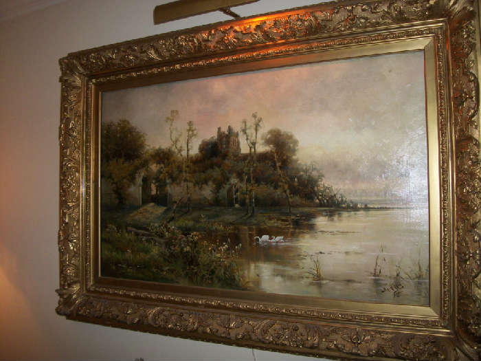 "John Koek Koek" oil on canvas