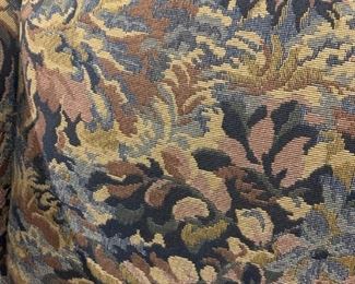 fabric of the wingback chair#35		(2) Green/Mauve Cream Floral Wingback    $100 each
