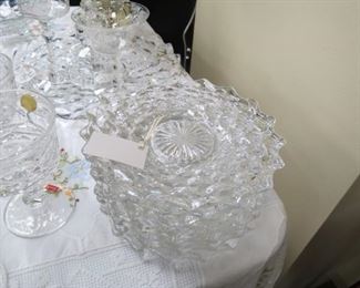 American Fostoria salad plates.