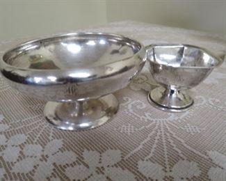 Sterling silver bowls.