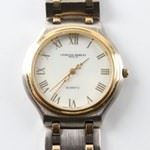 Charles - Hubert Paris Silver Tone and Gold Tone Wristwatch