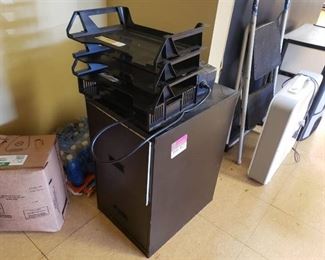 File cabinet, Apc back up, table