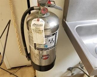 Class K fire extinguisher