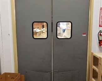 Eliason double swinging doors