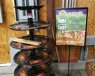 Display rack and sign