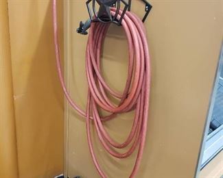 watering hose with sprayer