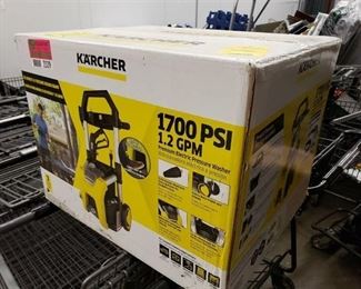 Karcher 1700 psi electric power washer