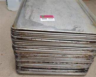 Stack of full size Baking sheets