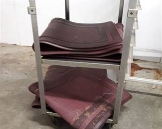 Rolling Cart 30x18x32, work mats