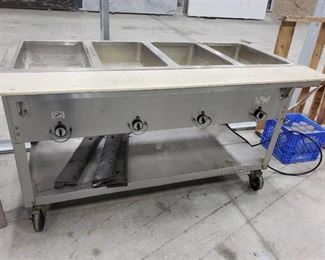 Duke Aerohot 4 bay steam table