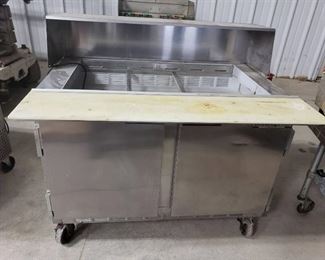 Beverage Air megatop prep table