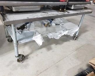 60 inch stainless equipment stand