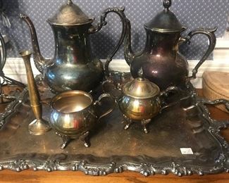Silver Plate Coffee and Tea Service