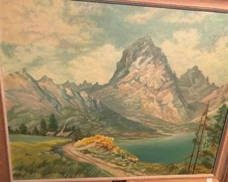 Original Oil by J Harrison