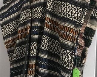 Vintage Mexican Cotton Ponchos