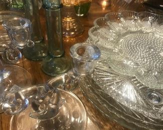 Glass Egg Plate