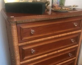 Lexington, Tall Chest, Wicker Chest