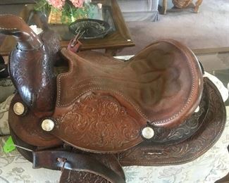 Barrel Roping Saddle