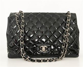 Lot 287 Chanel Patent Leather Bag