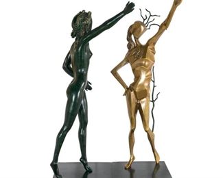 LOT701 Salvador Dali Bronze Sculpture