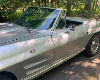 1963 Corvette Stingray Cloth Top Convertible