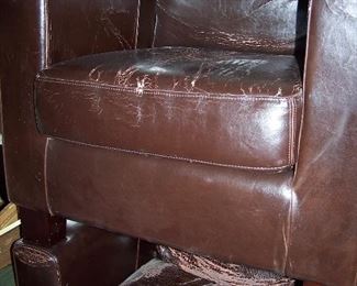 Leather Club Chairs
