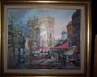Arc De Triomphe de l'Etoile Painting