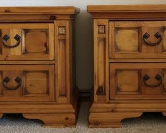 Broyhill Bedroom Suite: Dresser w Mirror, 2 Nightstands, Queen Bedframe, Armoire (Sold Separately)