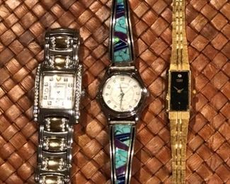 Watches: Brighton, Anasazi Watch w Calvin Begay Band, Citizen