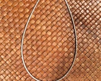 Amethyst w a Diamond Cut Chain