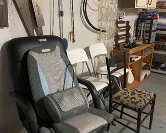 A variety of chairs