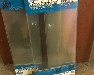 Multiple brand new in package glass shelving units and glass table tops! Square, huge rectangles, rounds etc! All sizes!