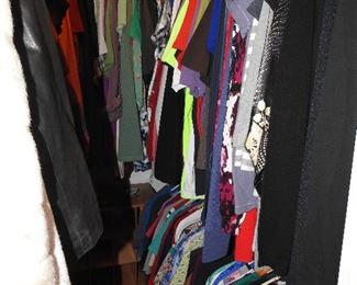 Lots of Ladies Clothing...Mostly Large