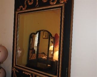 Unusual Antique Mirror