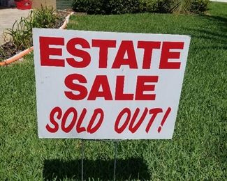 Just like the sign says, we are sold out. Thank you.