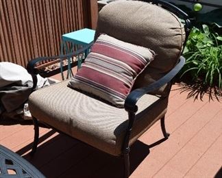 Patio Chair and Cushions