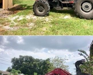 Massey Ferguson 471 70 horsepower loader and grapple